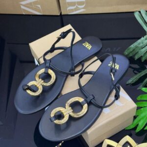 Zara Flat sole Kim sandals