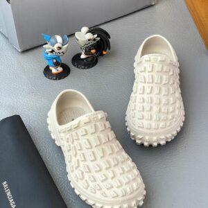 BALENCIAGA  CROCS COVERED HARD SILICONE RUBBER
