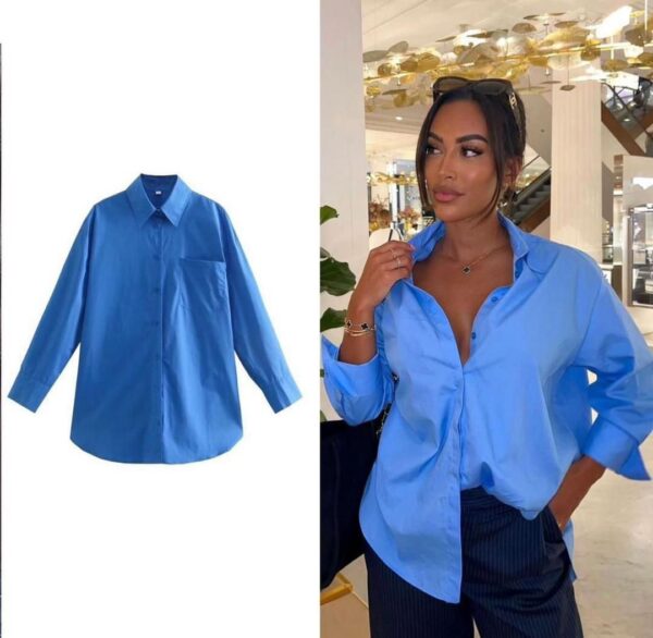 Zara OVERSIZED SHIRT - Image 2