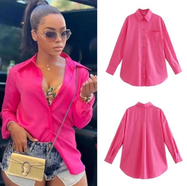 Zara OVERSIZED SHIRT - Image 3