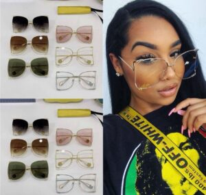 Chanel Full frame square female glasses