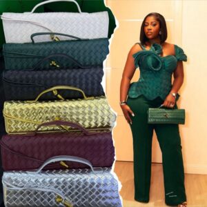 Bottega Lilian crafted bag