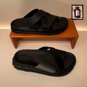 Hermes Flat solid sole  Slippers