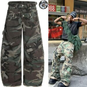 Camo cargo pants