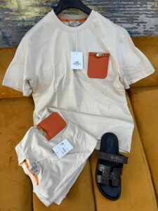 HERMES PARIS TOP ROUND NECK