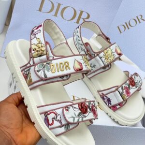 Christian Dior  Floral big sole sandal