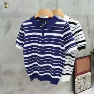 Cozy Fitted collar   T-shirts